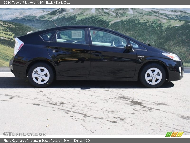 Black / Dark Gray 2010 Toyota Prius Hybrid IV