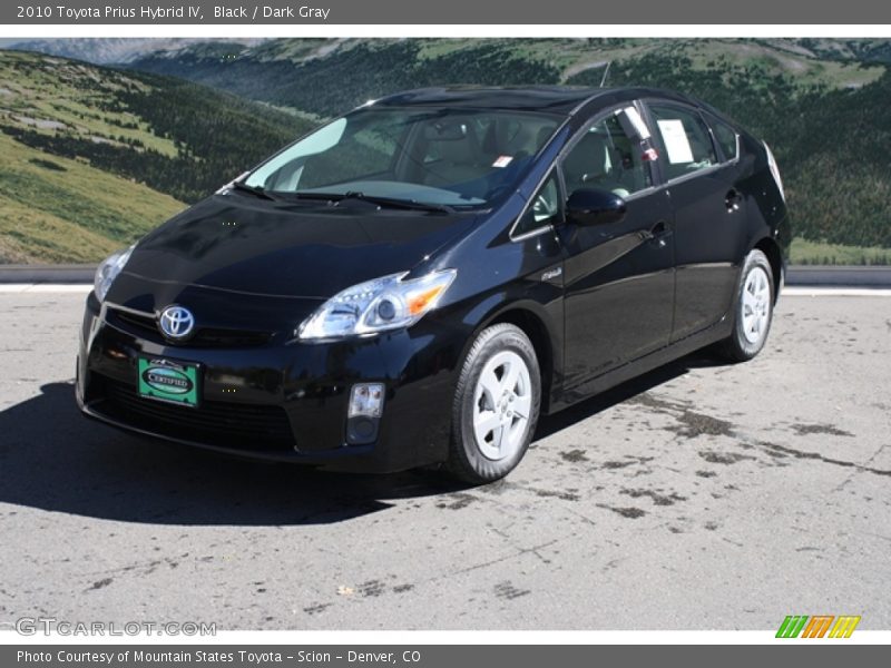 Black / Dark Gray 2010 Toyota Prius Hybrid IV