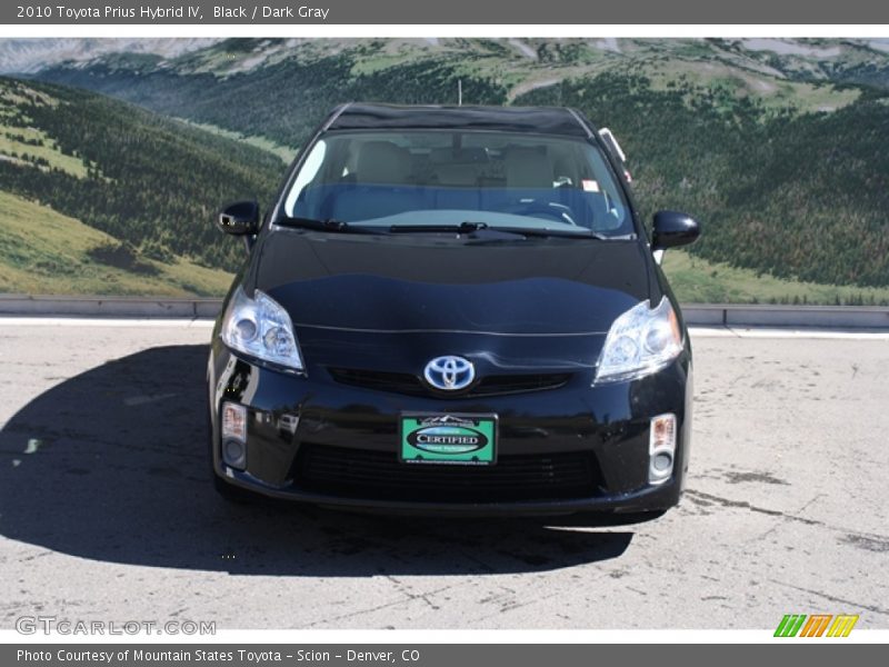 Black / Dark Gray 2010 Toyota Prius Hybrid IV