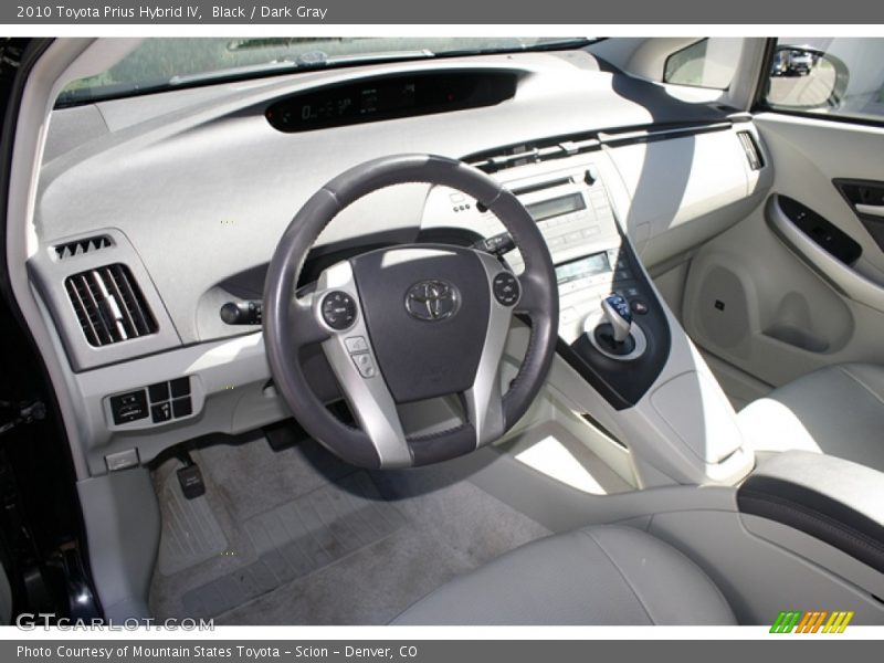 Black / Dark Gray 2010 Toyota Prius Hybrid IV