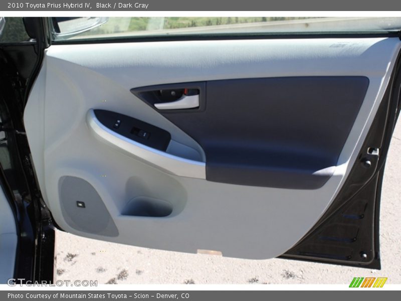 Black / Dark Gray 2010 Toyota Prius Hybrid IV