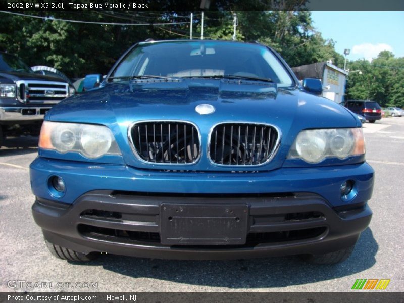  2002 X5 3.0i Topaz Blue Metallic