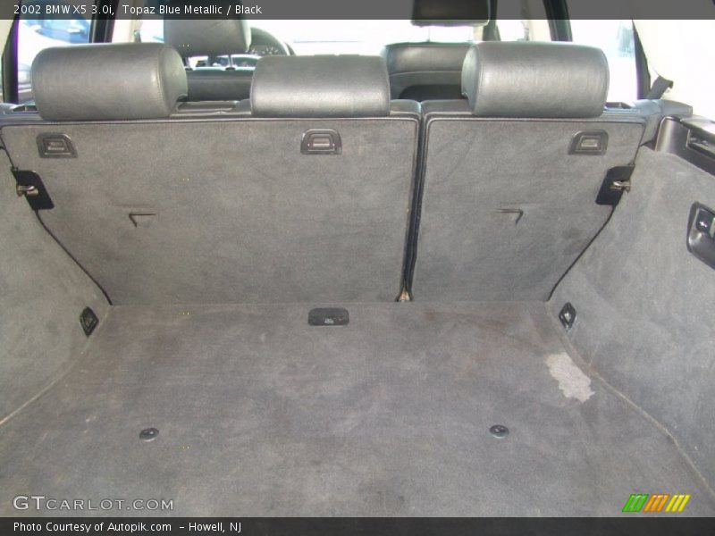  2002 X5 3.0i Trunk