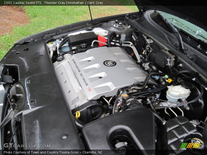 Thunder Gray ChromaFlair / Dark Gray 2003 Cadillac Seville STS