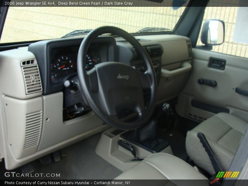 Deep Beryl Green Pearl / Dark Slate Gray 2006 Jeep Wrangler SE 4x4