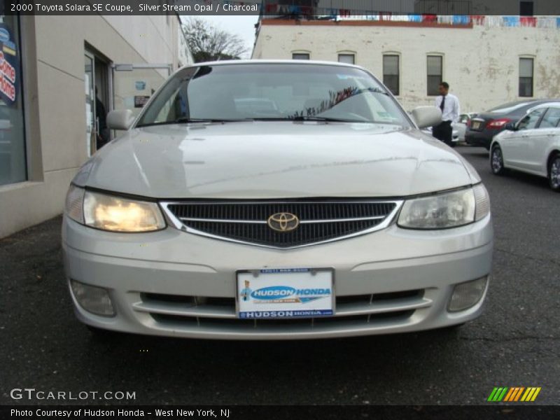 Silver Stream Opal / Charcoal 2000 Toyota Solara SE Coupe
