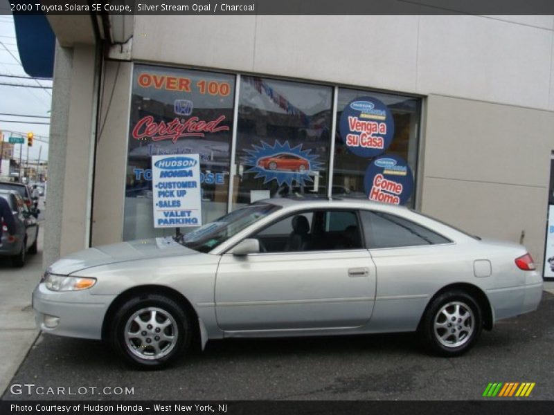 Silver Stream Opal / Charcoal 2000 Toyota Solara SE Coupe