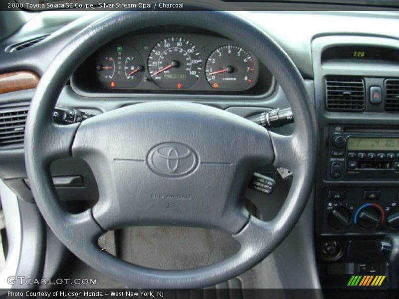 Silver Stream Opal / Charcoal 2000 Toyota Solara SE Coupe