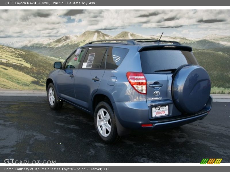 Pacific Blue Metallic / Ash 2012 Toyota RAV4 I4 4WD