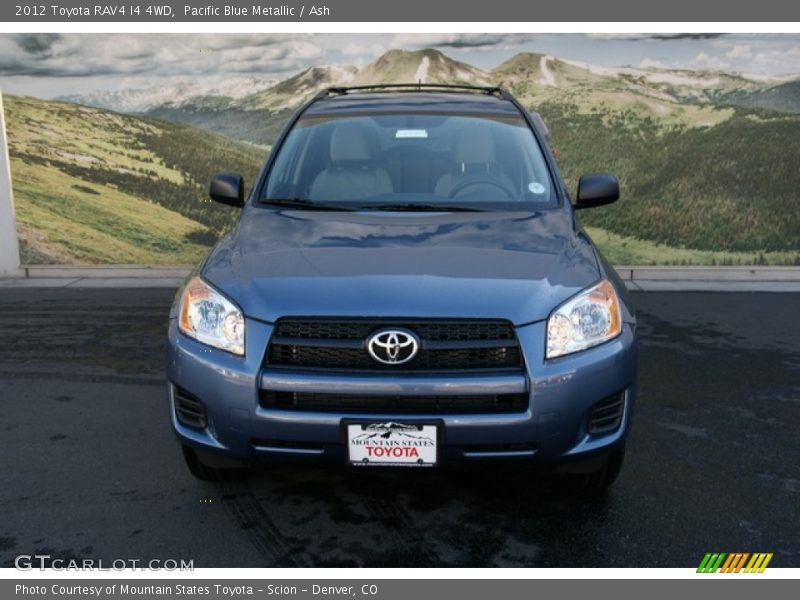 Pacific Blue Metallic / Ash 2012 Toyota RAV4 I4 4WD