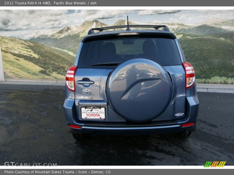Pacific Blue Metallic / Ash 2012 Toyota RAV4 I4 4WD