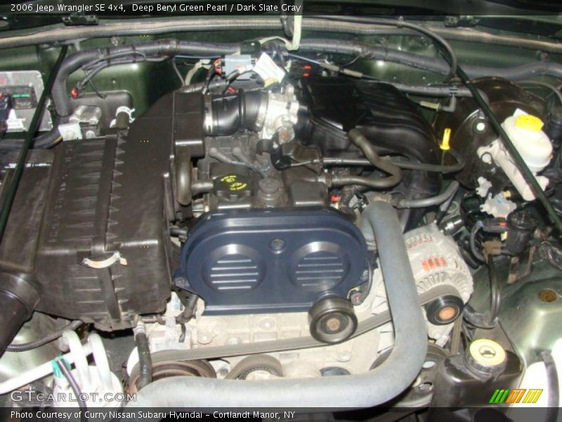 Deep Beryl Green Pearl / Dark Slate Gray 2006 Jeep Wrangler SE 4x4
