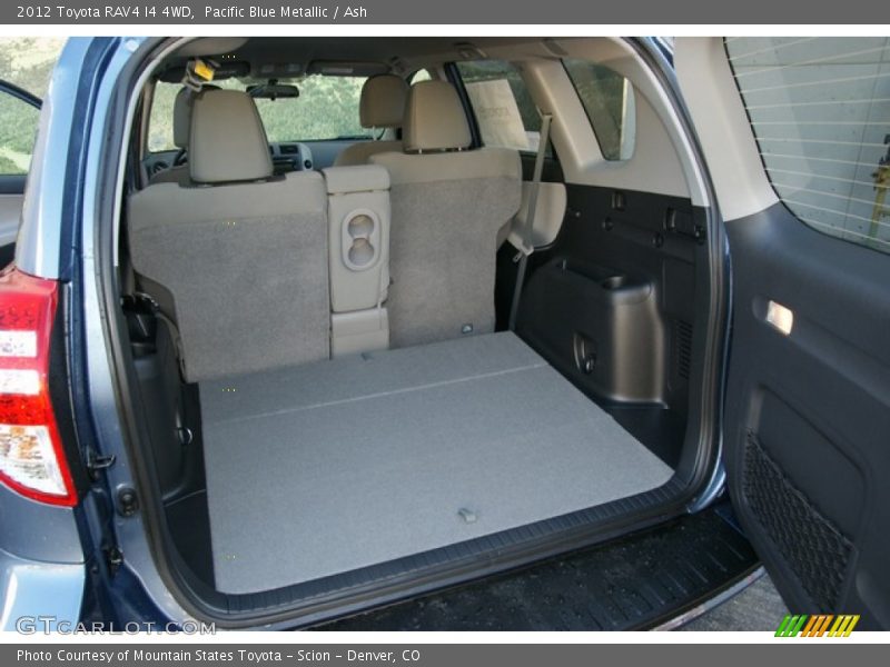 Pacific Blue Metallic / Ash 2012 Toyota RAV4 I4 4WD