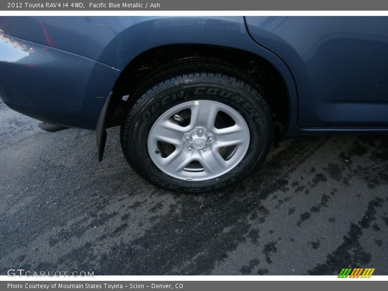 Pacific Blue Metallic / Ash 2012 Toyota RAV4 I4 4WD