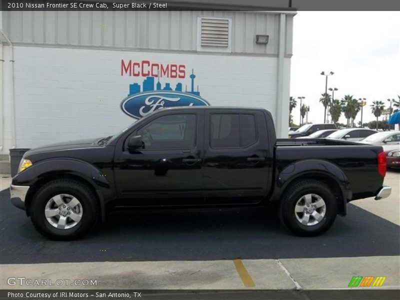 Super Black / Steel 2010 Nissan Frontier SE Crew Cab
