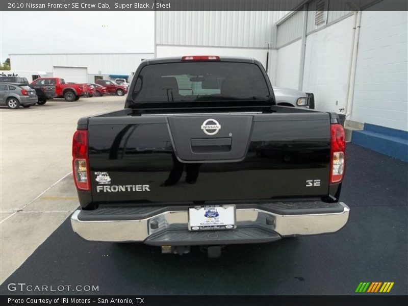 Super Black / Steel 2010 Nissan Frontier SE Crew Cab