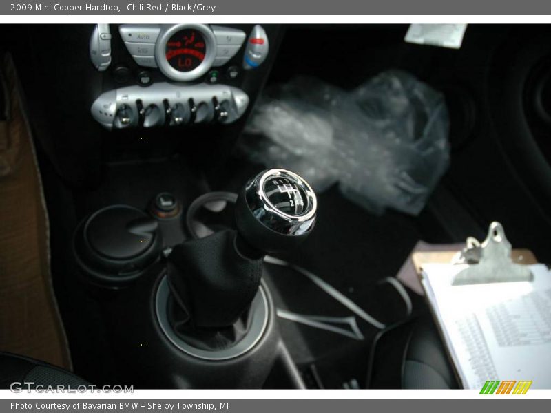 Chili Red / Black/Grey 2009 Mini Cooper Hardtop