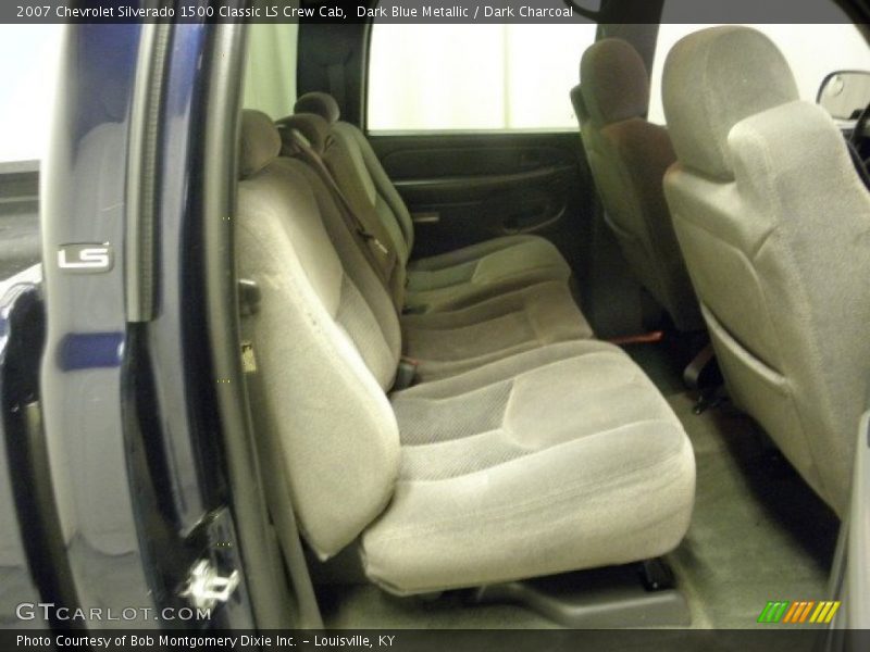 Dark Blue Metallic / Dark Charcoal 2007 Chevrolet Silverado 1500 Classic LS Crew Cab