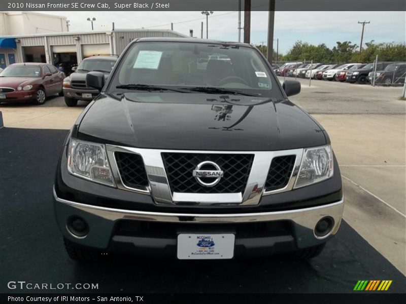 Super Black / Steel 2010 Nissan Frontier SE Crew Cab