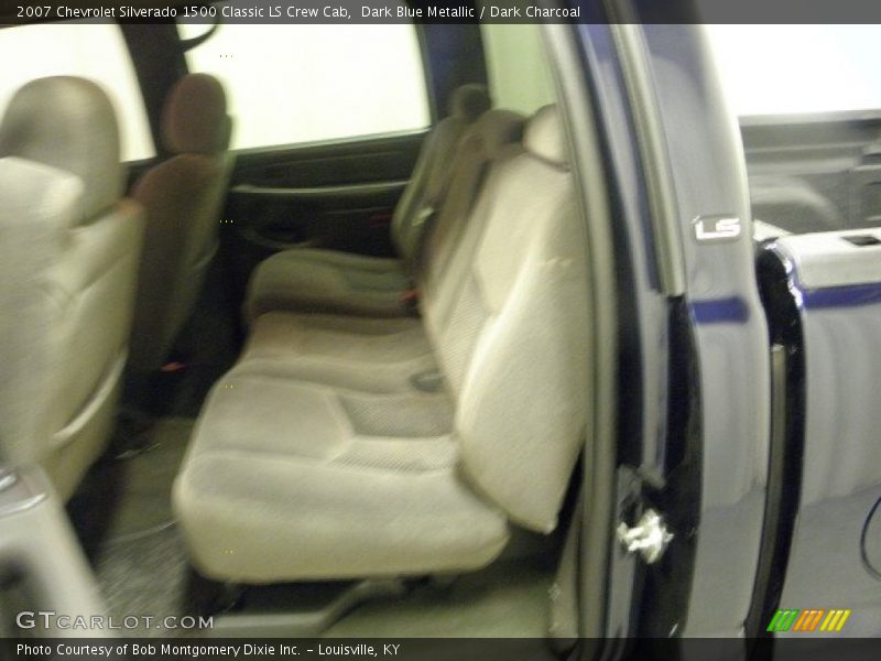 Dark Blue Metallic / Dark Charcoal 2007 Chevrolet Silverado 1500 Classic LS Crew Cab