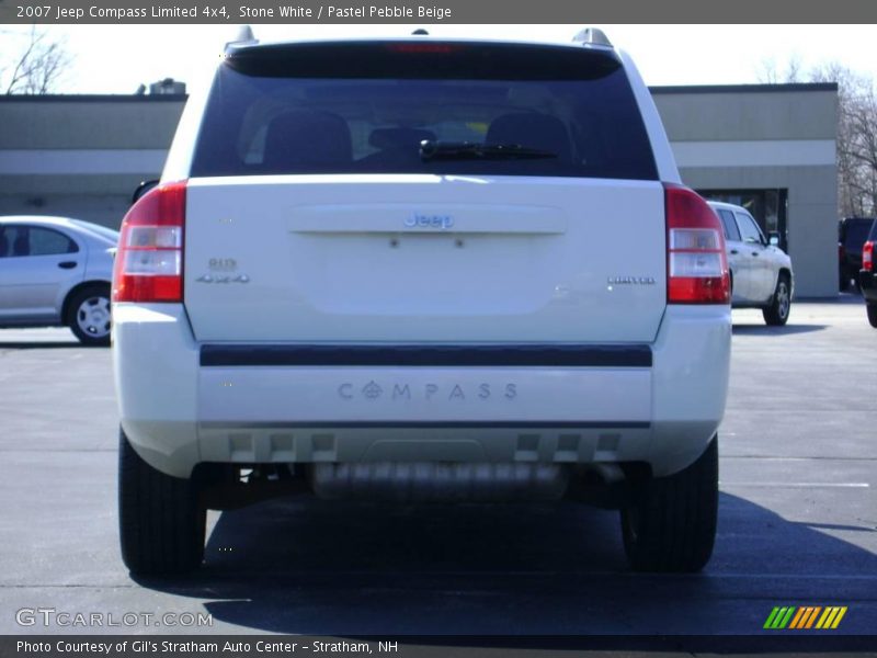 Stone White / Pastel Pebble Beige 2007 Jeep Compass Limited 4x4