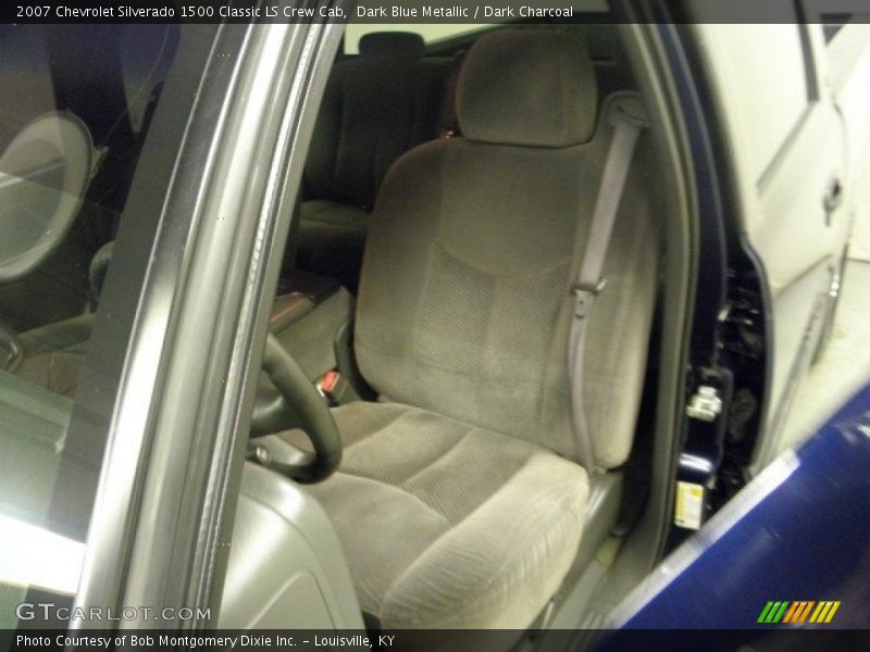 Dark Blue Metallic / Dark Charcoal 2007 Chevrolet Silverado 1500 Classic LS Crew Cab