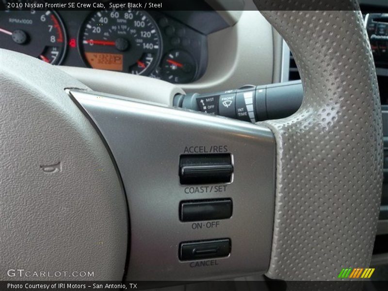 Super Black / Steel 2010 Nissan Frontier SE Crew Cab