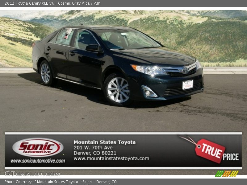 Cosmic Gray Mica / Ash 2012 Toyota Camry XLE V6