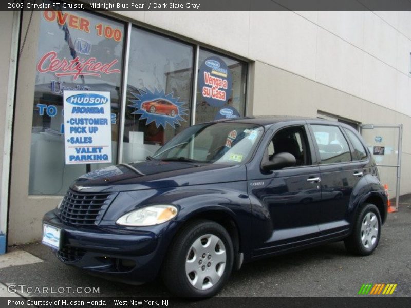 Midnight Blue Pearl / Dark Slate Gray 2005 Chrysler PT Cruiser