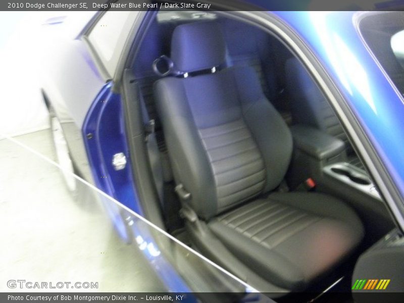 Deep Water Blue Pearl / Dark Slate Gray 2010 Dodge Challenger SE
