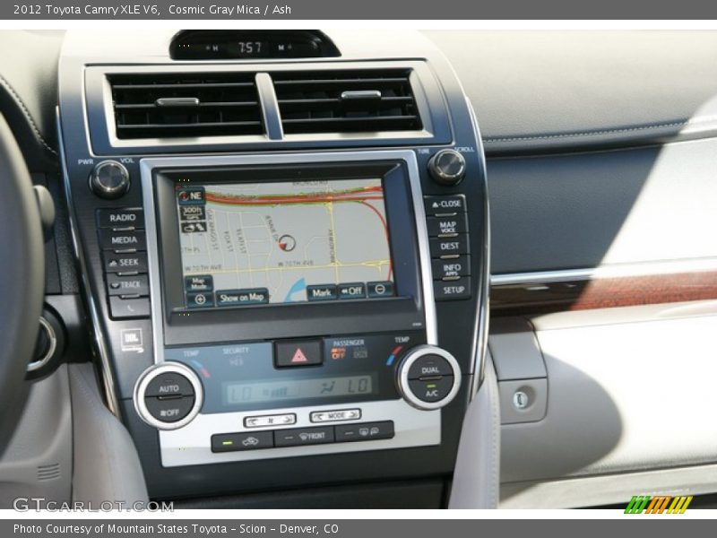 Cosmic Gray Mica / Ash 2012 Toyota Camry XLE V6