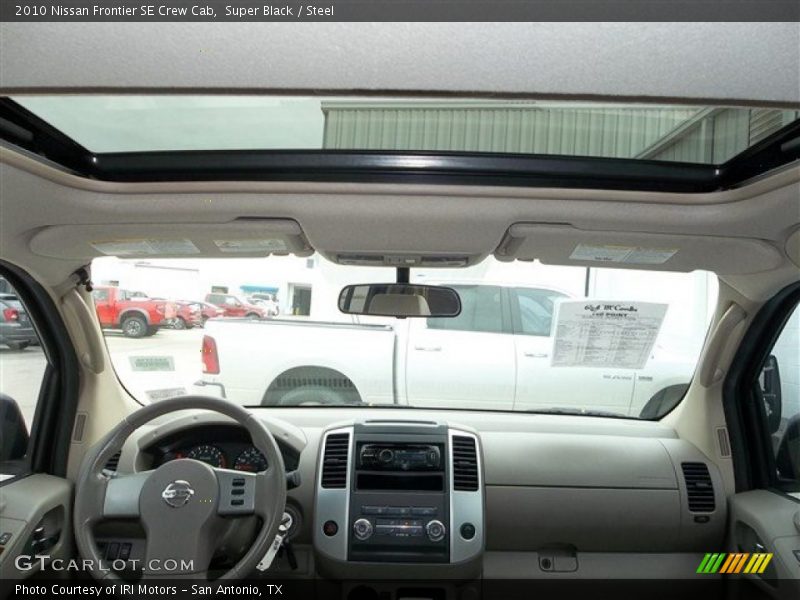 Super Black / Steel 2010 Nissan Frontier SE Crew Cab