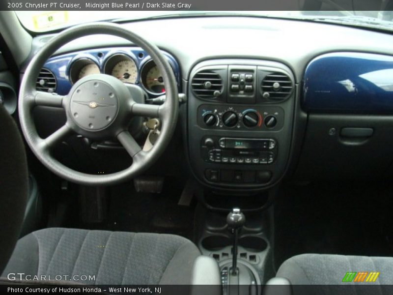 Midnight Blue Pearl / Dark Slate Gray 2005 Chrysler PT Cruiser