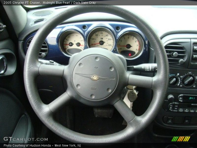 Midnight Blue Pearl / Dark Slate Gray 2005 Chrysler PT Cruiser