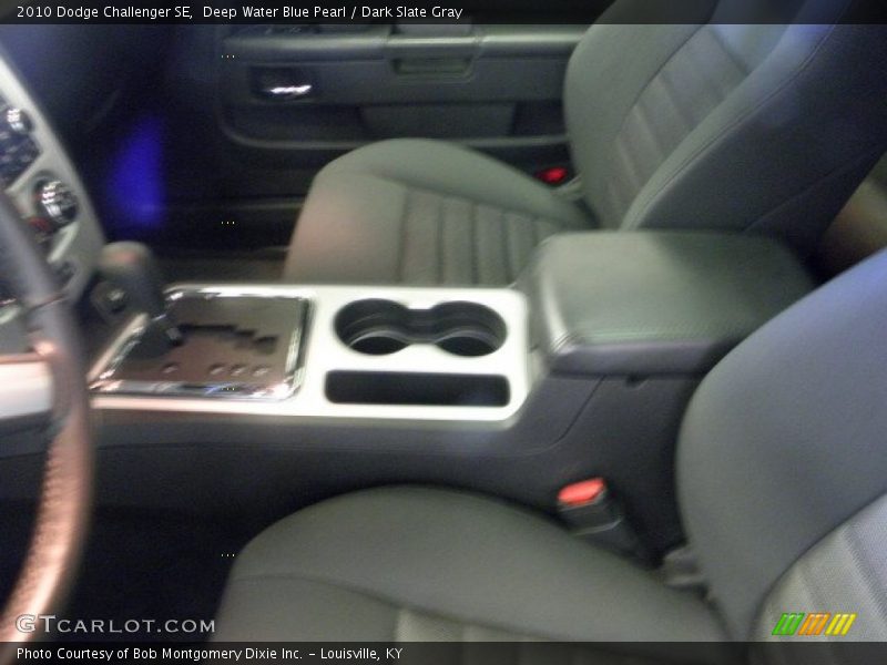 Deep Water Blue Pearl / Dark Slate Gray 2010 Dodge Challenger SE