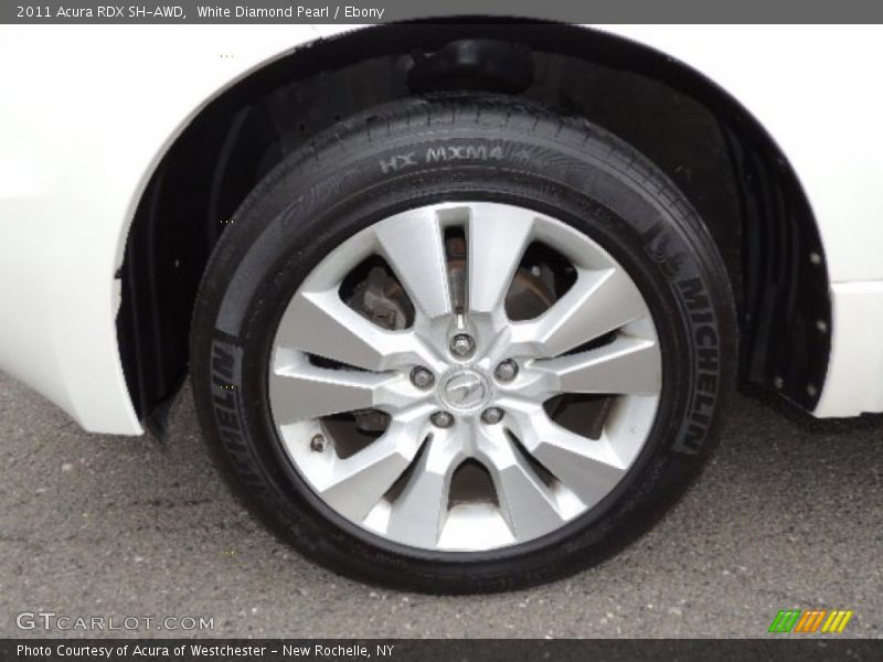 White Diamond Pearl / Ebony 2011 Acura RDX SH-AWD