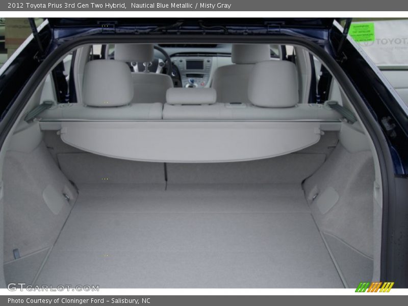  2012 Prius 3rd Gen Two Hybrid Trunk