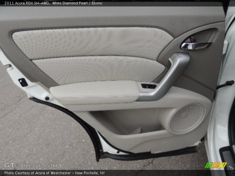 White Diamond Pearl / Ebony 2011 Acura RDX SH-AWD