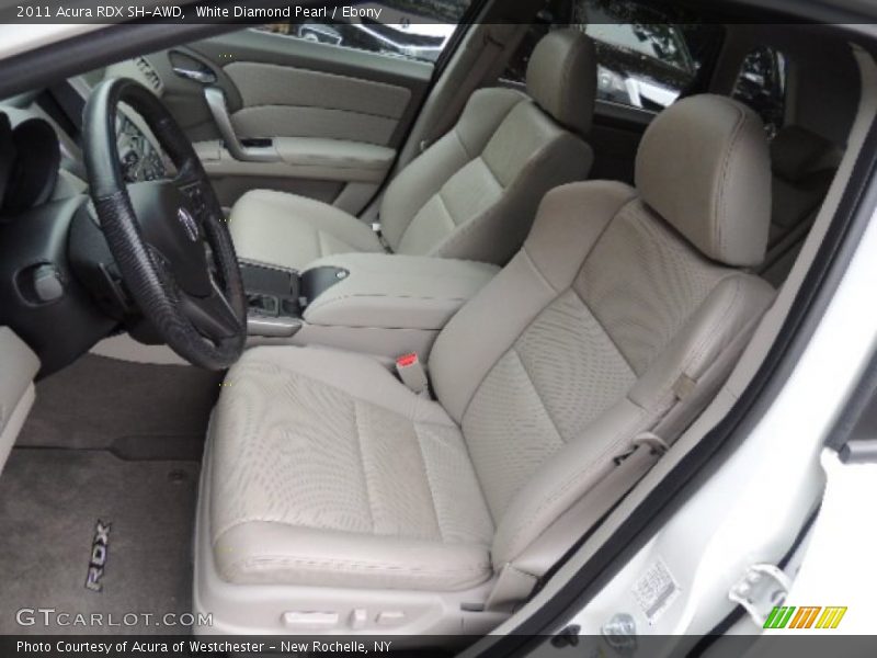 White Diamond Pearl / Ebony 2011 Acura RDX SH-AWD