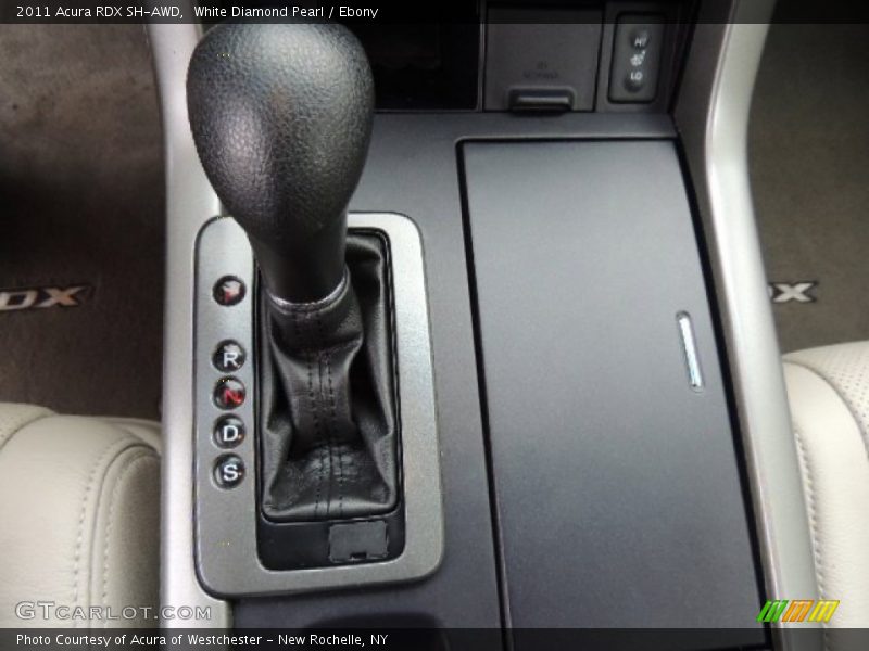 White Diamond Pearl / Ebony 2011 Acura RDX SH-AWD