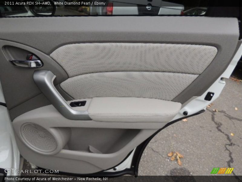 White Diamond Pearl / Ebony 2011 Acura RDX SH-AWD