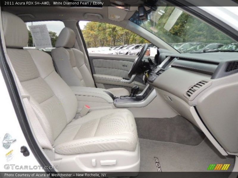 White Diamond Pearl / Ebony 2011 Acura RDX SH-AWD