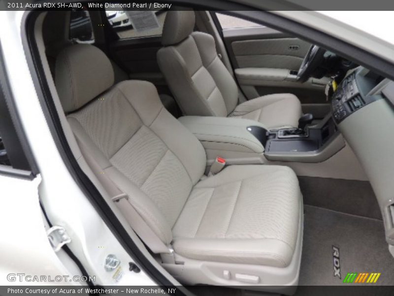 White Diamond Pearl / Ebony 2011 Acura RDX SH-AWD