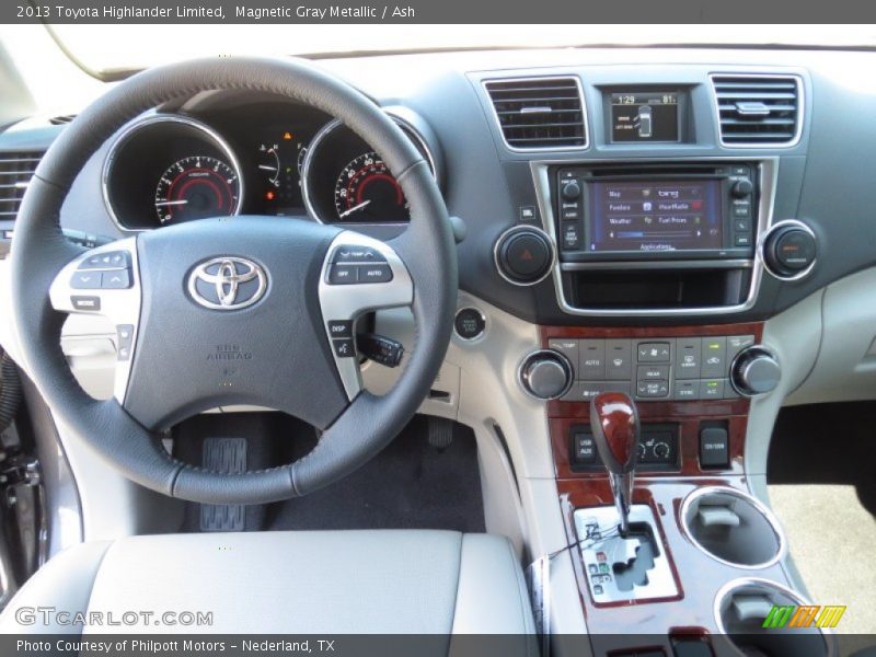 Magnetic Gray Metallic / Ash 2013 Toyota Highlander Limited