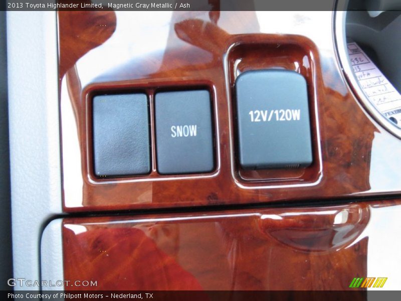 Magnetic Gray Metallic / Ash 2013 Toyota Highlander Limited