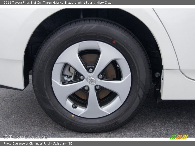  2012 Prius 3rd Gen Three Hybrid Wheel