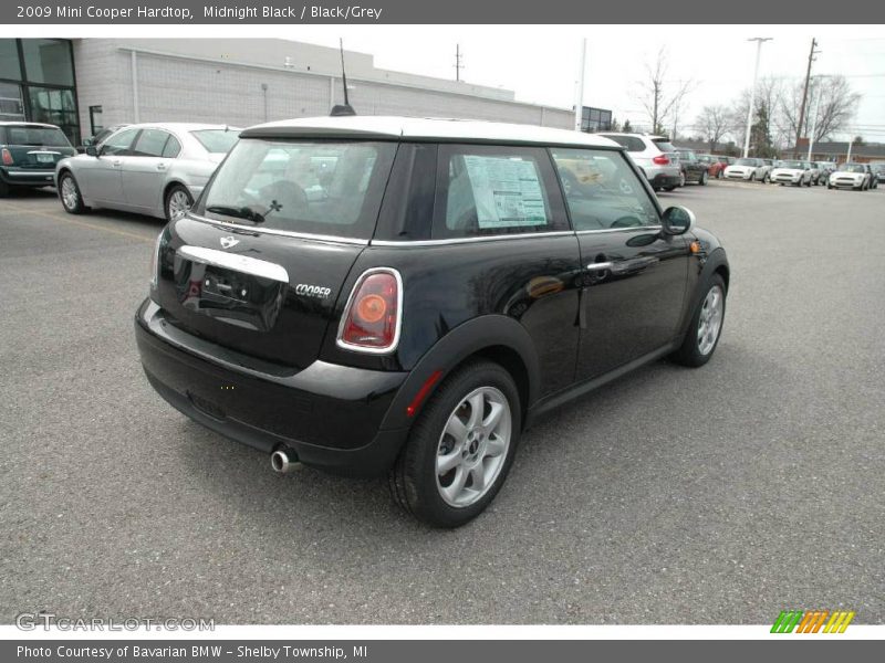 Midnight Black / Black/Grey 2009 Mini Cooper Hardtop