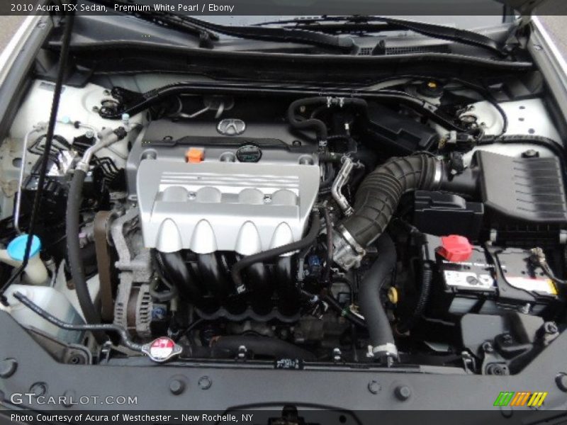 Premium White Pearl / Ebony 2010 Acura TSX Sedan
