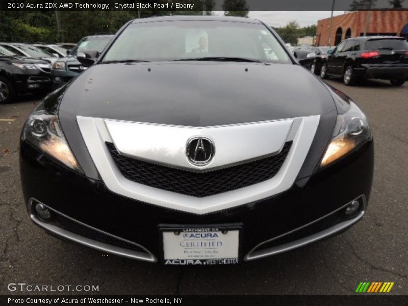 Crystal Black Pearl / Ebony 2010 Acura ZDX AWD Technology