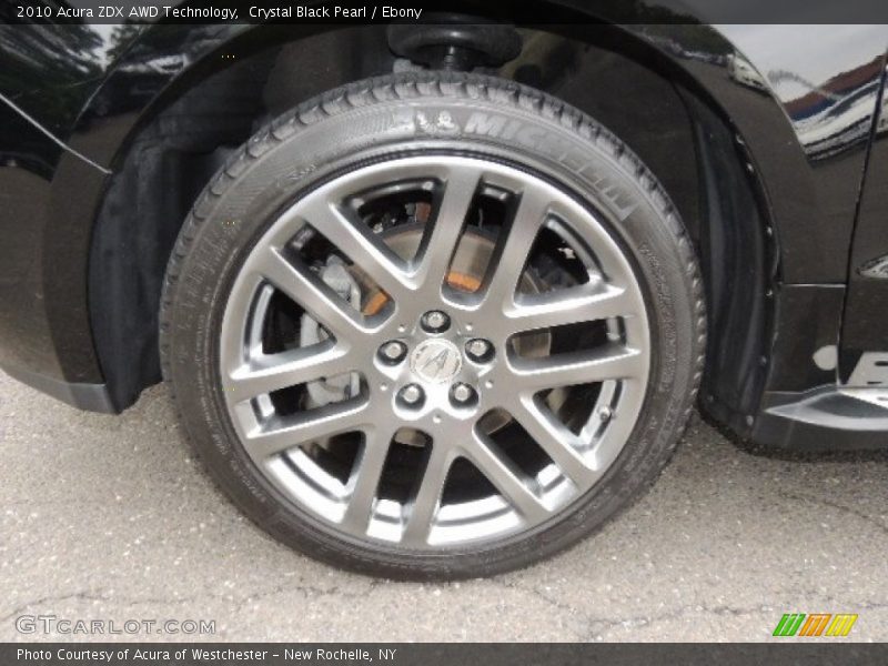 Crystal Black Pearl / Ebony 2010 Acura ZDX AWD Technology
